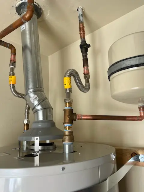 Water heater installation and plumbing repair in Marble Falls