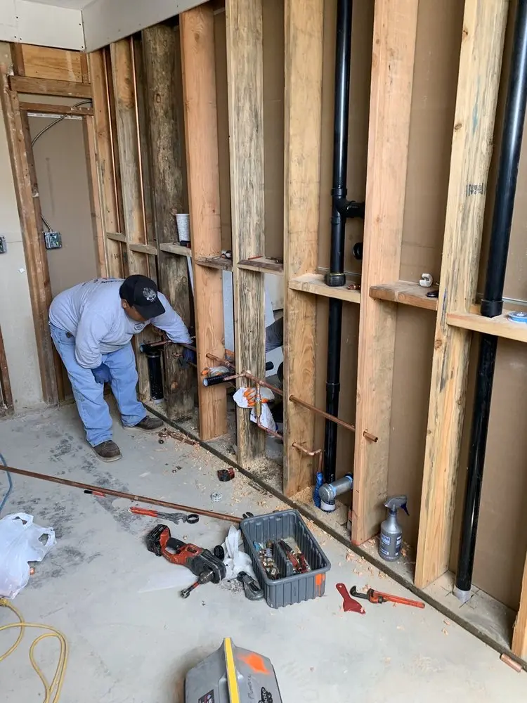 Commercial rough-in plumbing for Trenchless Sewer Repair in Marble Falls